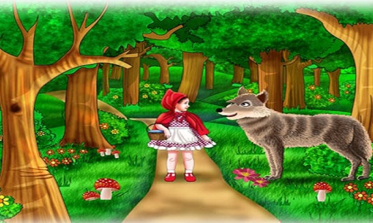 قصة ليلى والذئب او ذات الرداء الأحمر الشهيرة من اجمل قصص التراث