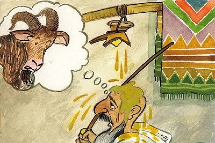 قصة الناسك وجرة السمن والعسل