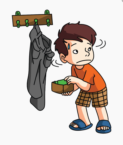 صورة طفل يسرق