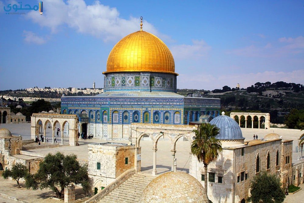 صورة للمسجد الأقصى .