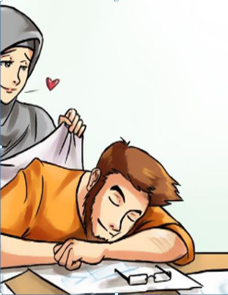 الرجل العابد والسحابة