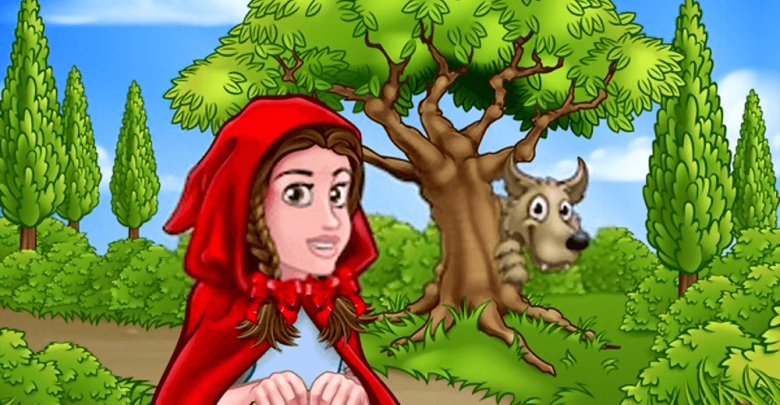 قصـــــــــة ليلى ذات الرداء الأحمر والذئب.