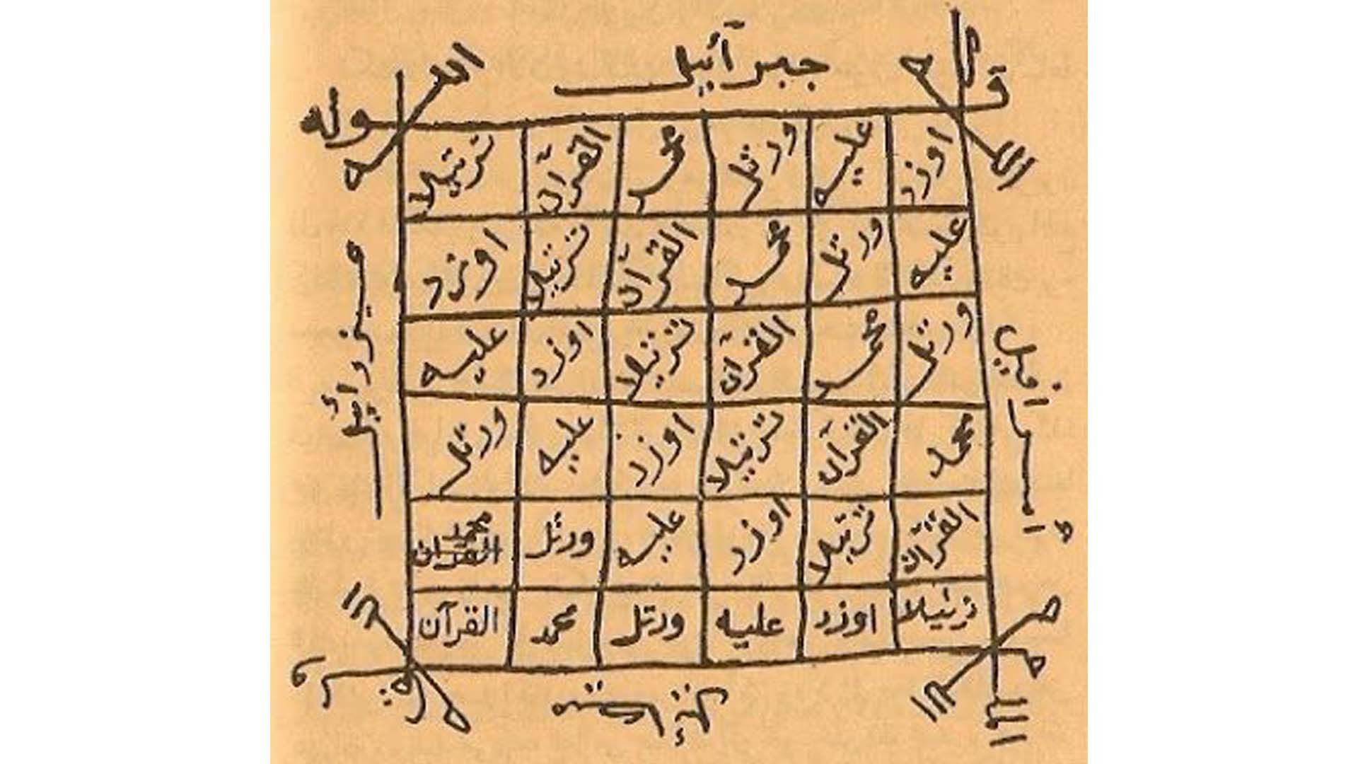 طلسم سحر أسود.