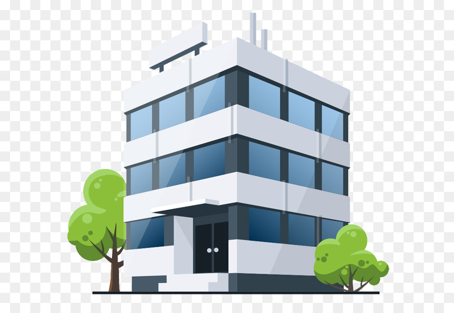 صورة لعمارة تتكون من ثلاث طوابق