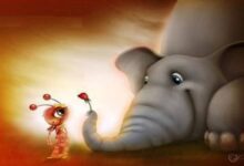 قصة الفيل والنملة