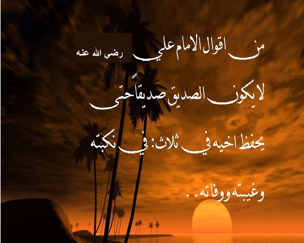 أجمل كلمات عن الصداقة والصديق